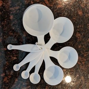 Measuring cup and spoon set